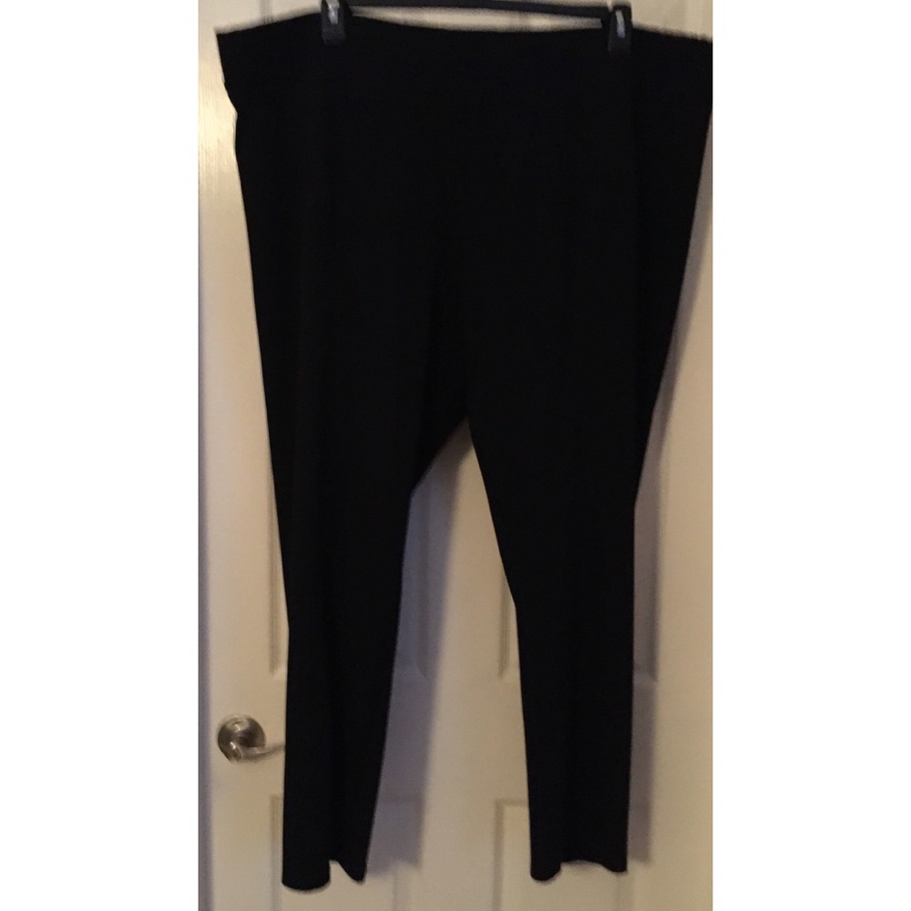 Women’s Apt 9 dressy stretch pants, black, size 3X